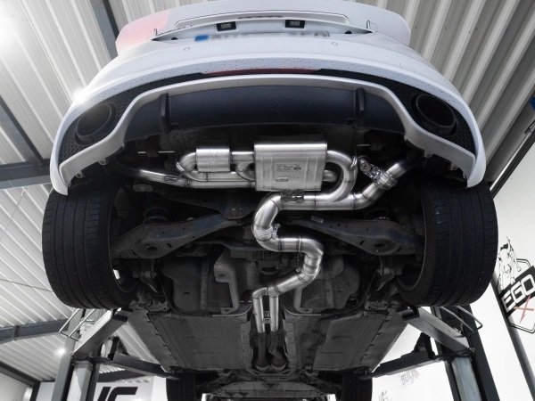 Preview: EGO-X Abgasanlage 3,5" Audi TTRS 8J Coupé quattro 340/360PS